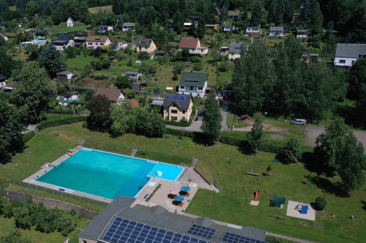 Ferienwohnung Erzgebirge Grunhainichen Экстерьер фото