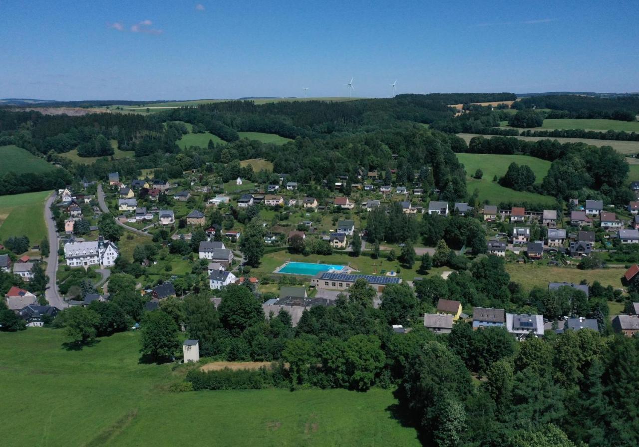 Ferienwohnung Erzgebirge Grunhainichen Экстерьер фото