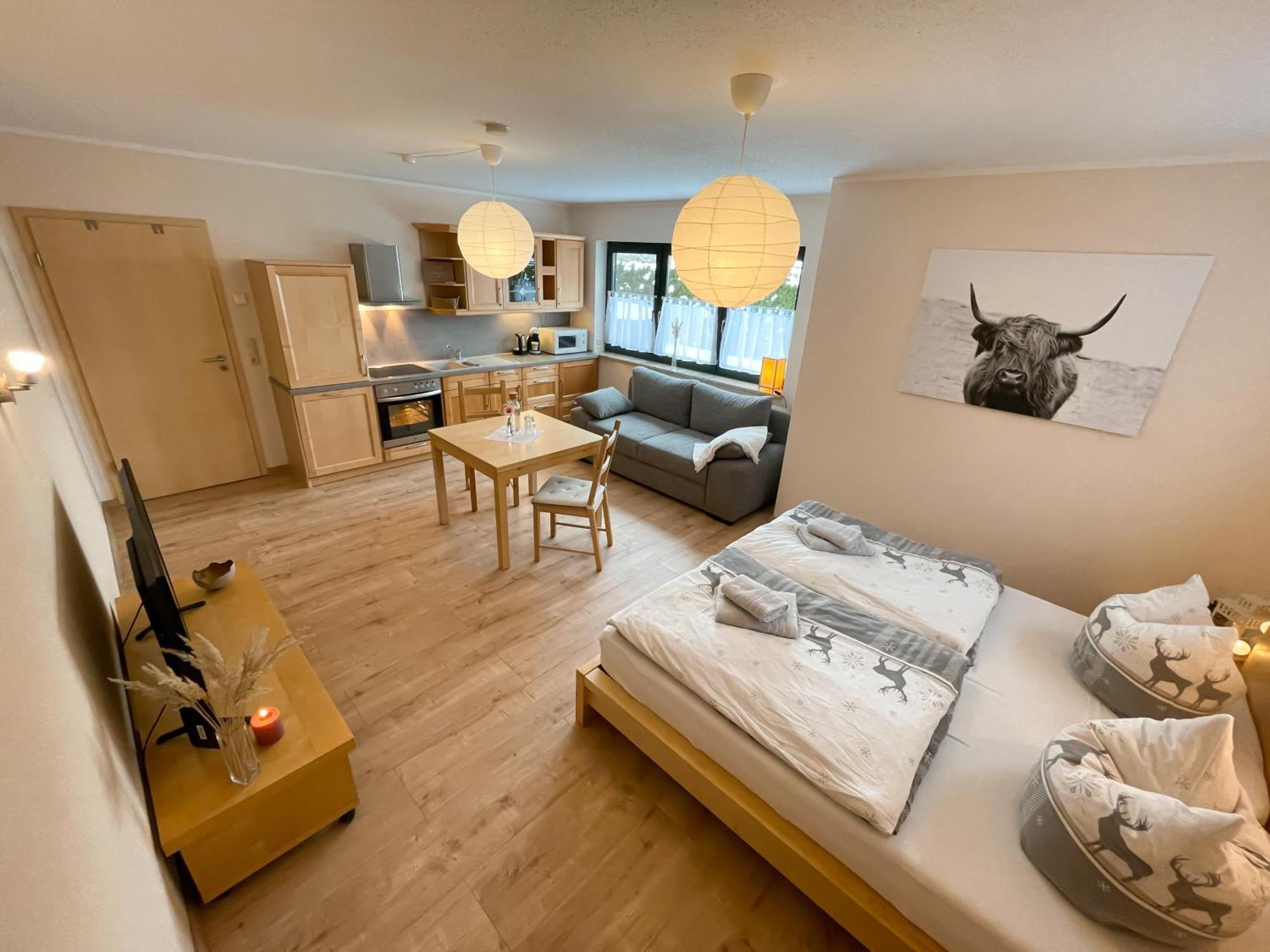 Ferienwohnung Erzgebirge Grunhainichen Экстерьер фото