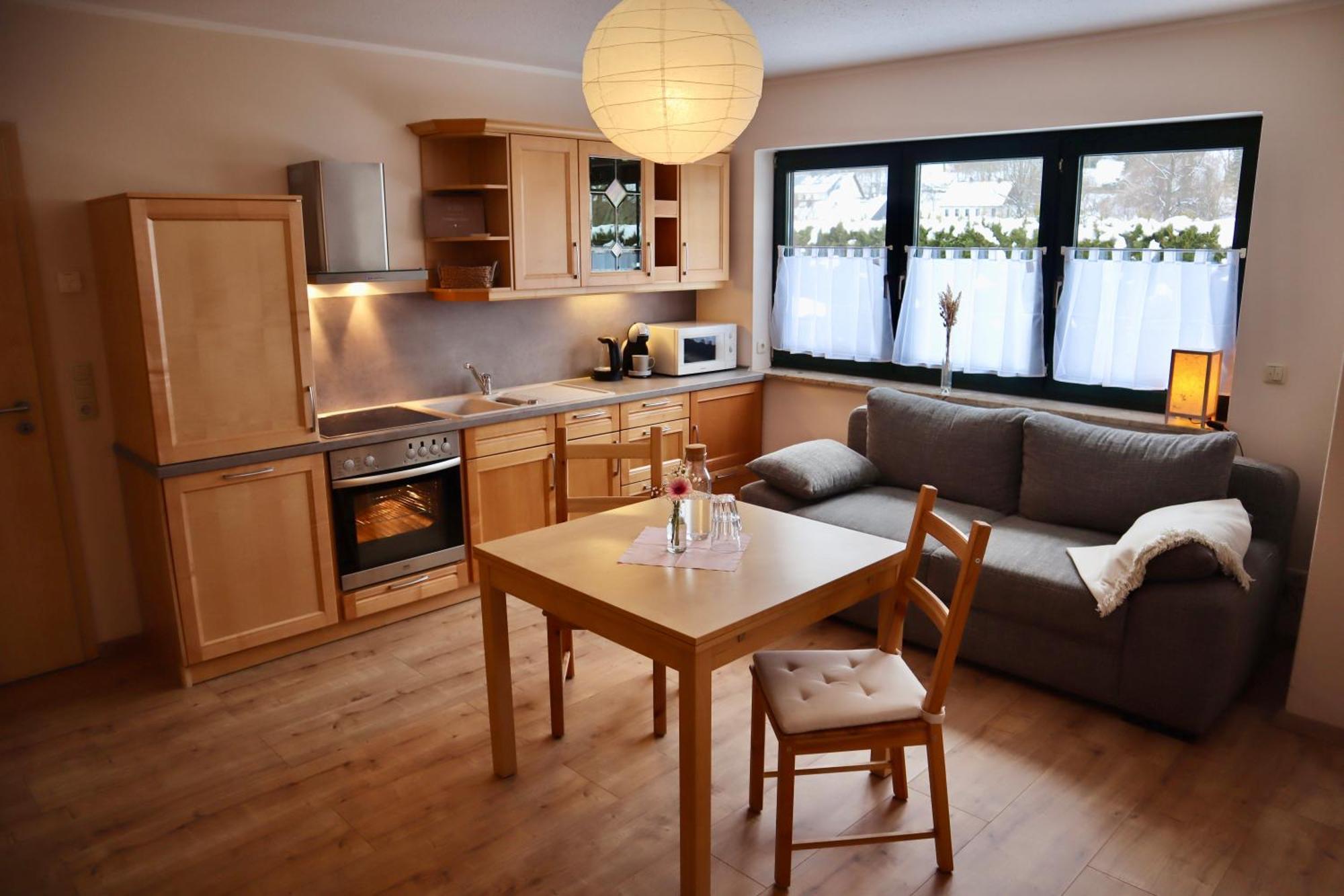 Ferienwohnung Erzgebirge Grunhainichen Экстерьер фото